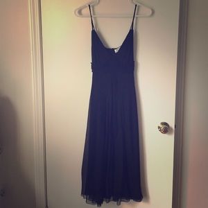 Chiffon black dress