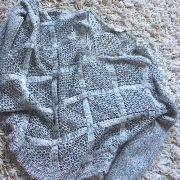 grey sweater