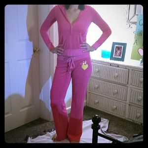 Juicy couture velour sweatsuit