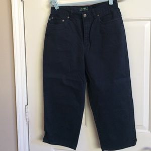 Navy blue Capri pants