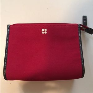 Spade Cosmetic Make Up Bag Case ~ Red