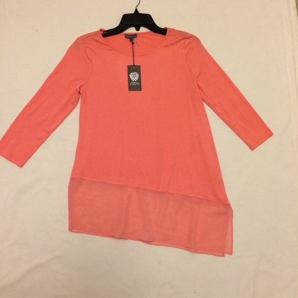 Vince Camuto peach tunic - Picture 3 of 4