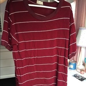Stylish striped red shirt!