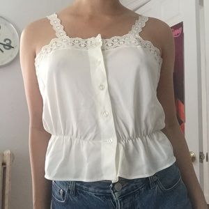 vintage flowy festival crop top