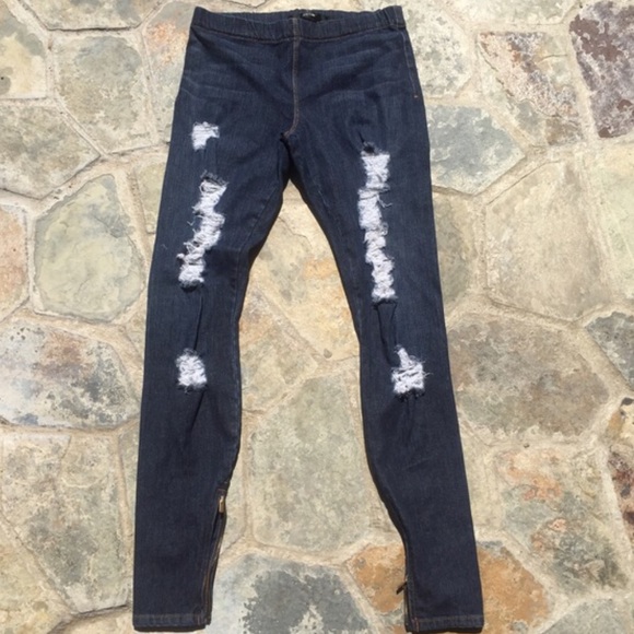 β£οΈβ£οΈ JOE'S JEANS distressed the jeggings jeans - Picture 2 of 4