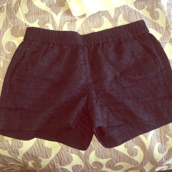 Navy flowy shorts
