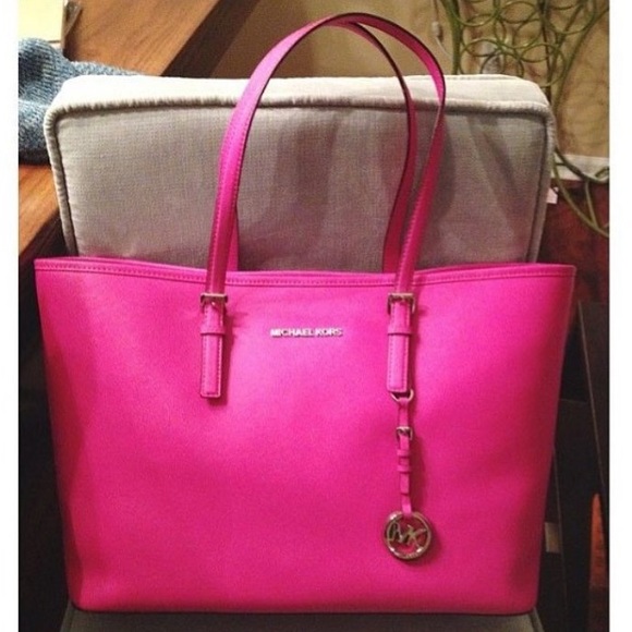 ISO pink Michael kors tote