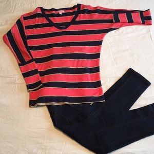 SOLD - Lilly Pulitzer striped dolman sweater
