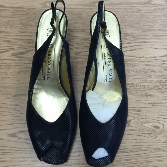 Classic Bruno Magli Kitten Heels