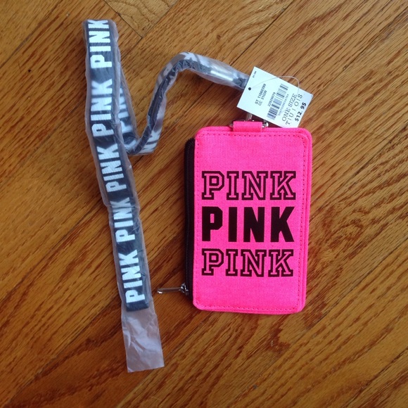 Pink ID Holder