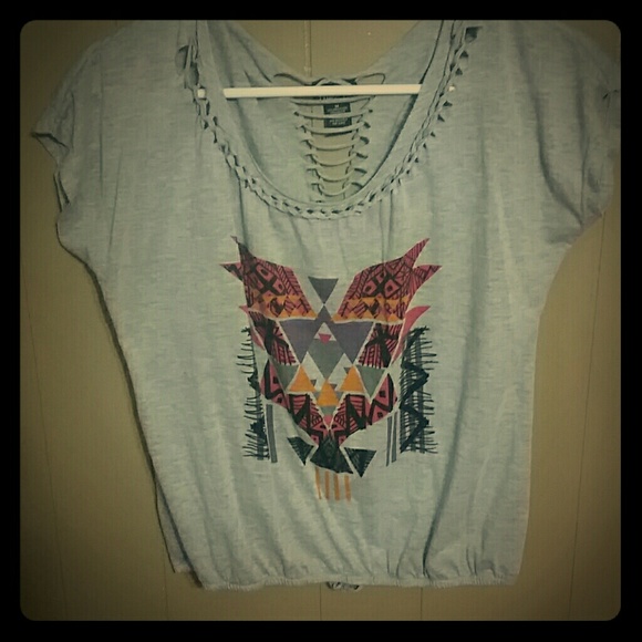 Tribal pattern top
