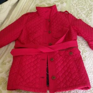 Lands' End women's Primaloft quilted coat, small