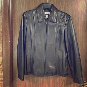 Leather jacket