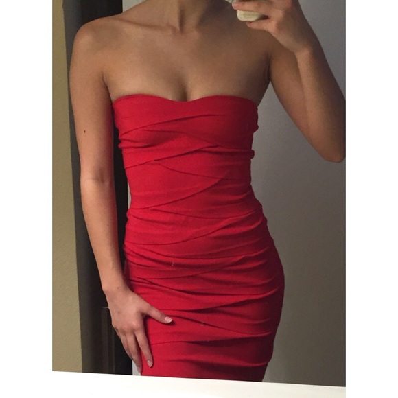 Red ASOS Dress
