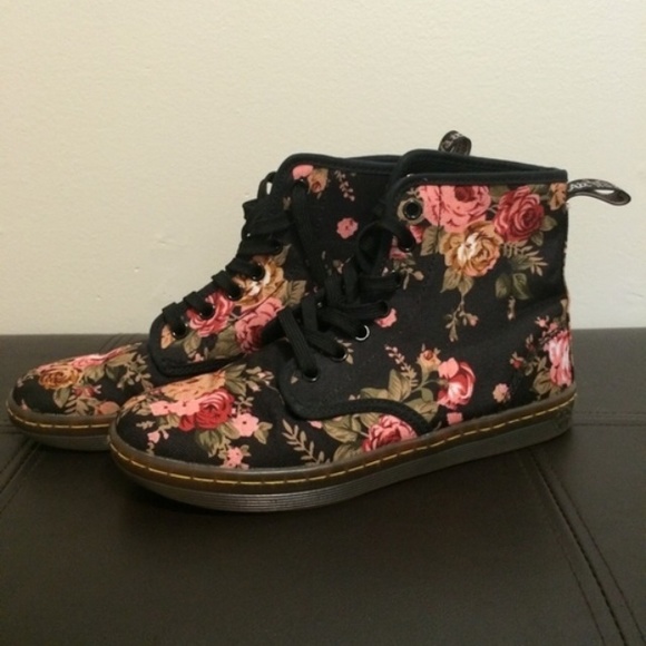 Floral Dr. Martens