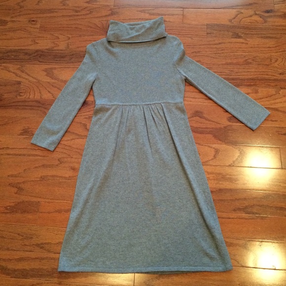 Jcrew Grey Sweater Dress