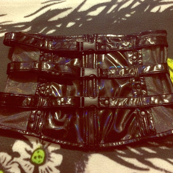 Lip Service Oil Spill Waist Cincher