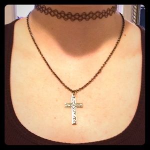 Simple Cross Necklace