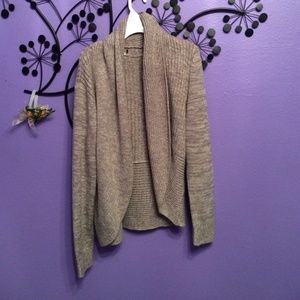 Cozy tan cardigan