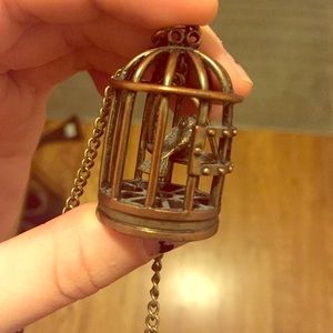 Bird Cage Necklace
