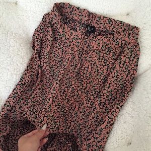 John Galt floral print skirt