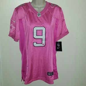 Pink romo dallas cowboys womens