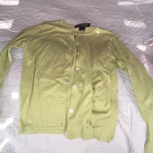 Ralph Lauren sweater, lime green