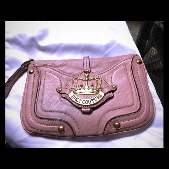 Juicy Couture wristlet clutch