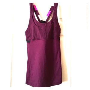 Lululemon Crossback Tank w/ Built In Bra