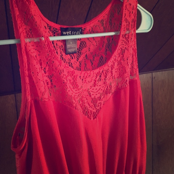 Lace chiffon maxi dress