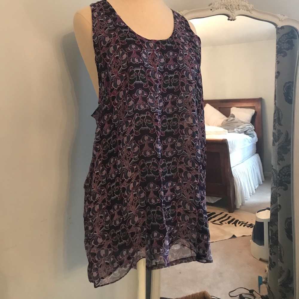 Organic by John Patrick 100% Silk NWT USA M
