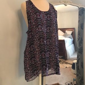 Organic by John Patrick 100% Silk NWT USA M