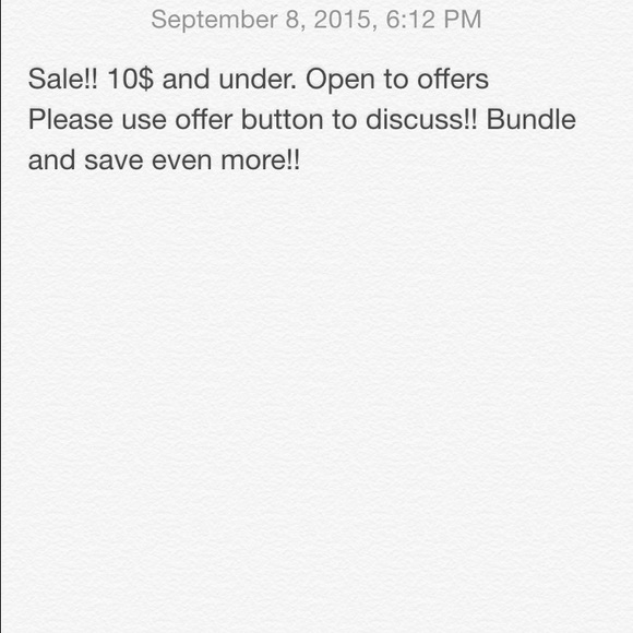 10$ and under sale