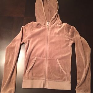 Nude velvet juicy jacket