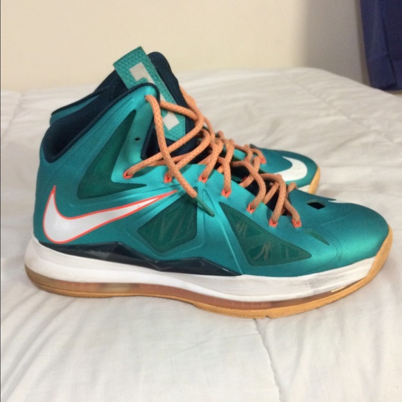 🏀🏀🏀 Lebron X Miami Dolphin 🐬🐬🐬
