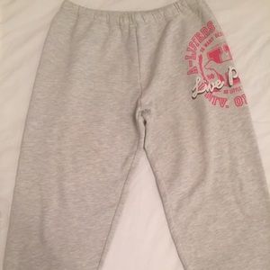 Victoria secret comfy sweat pants