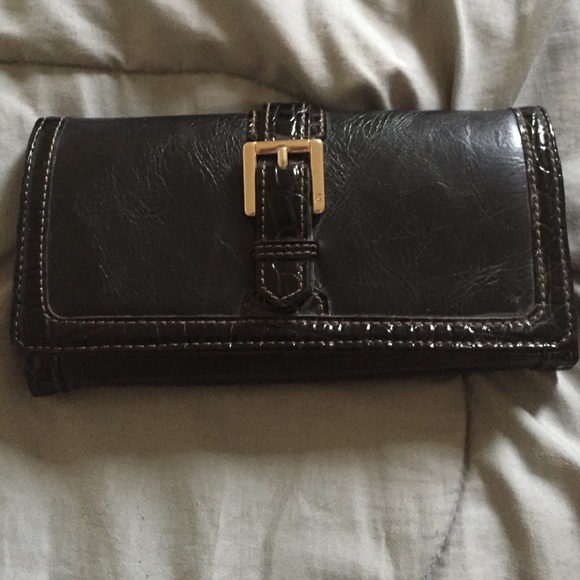 Black Leather Wallet