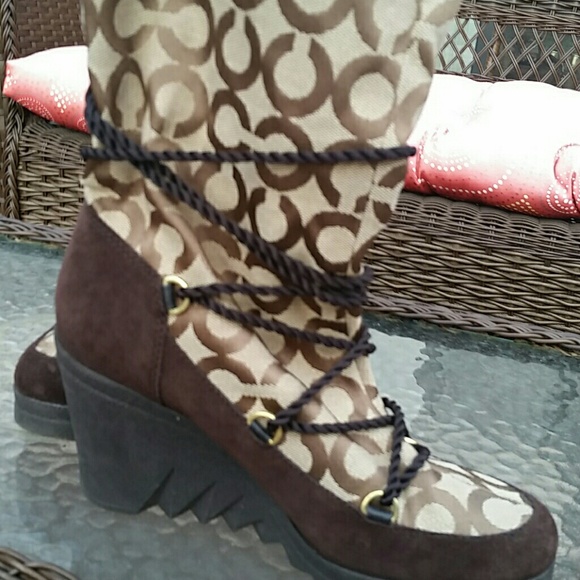 COACH Knee boots