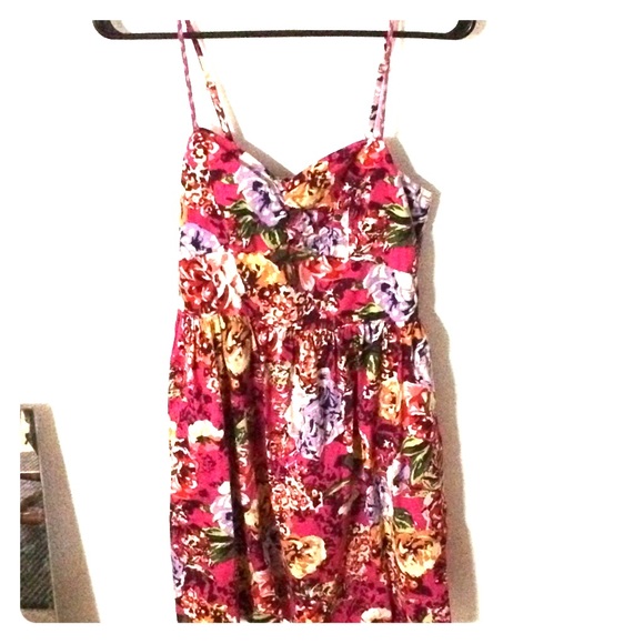 Women's floral sun dress