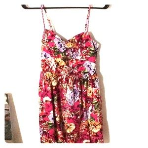 Women's floral sun dress