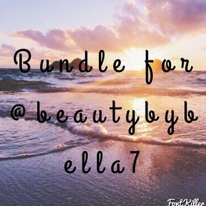 Bundle for @beautybybella7