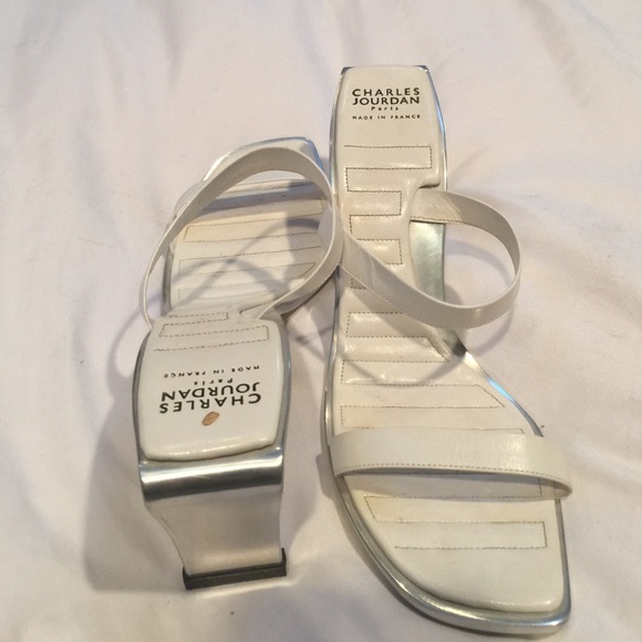 Charles Jourdan Metal high heels