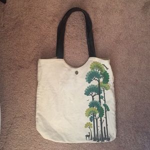 Canvas Pacsun tote