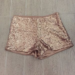 Sequin Shorts