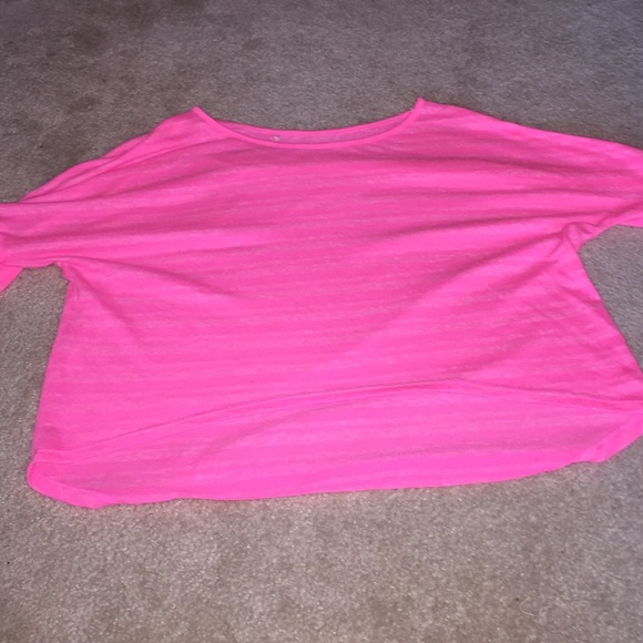 Neon pink crop top - Picture 2 of 2