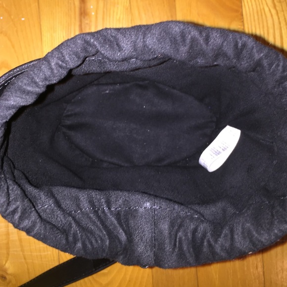 Black suede bag - Picture 4 of 4