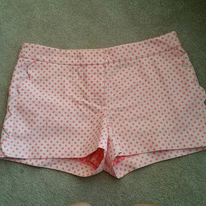 J. CREW Scalloped Shorts