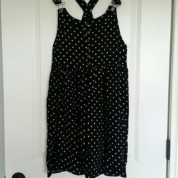 Target Dresses & Skirts - Polka dot Overall Dress
