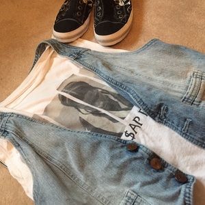 Adorable jean vest