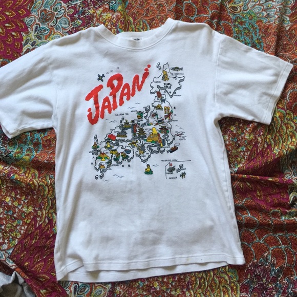 Vintage Japan tourist shirt